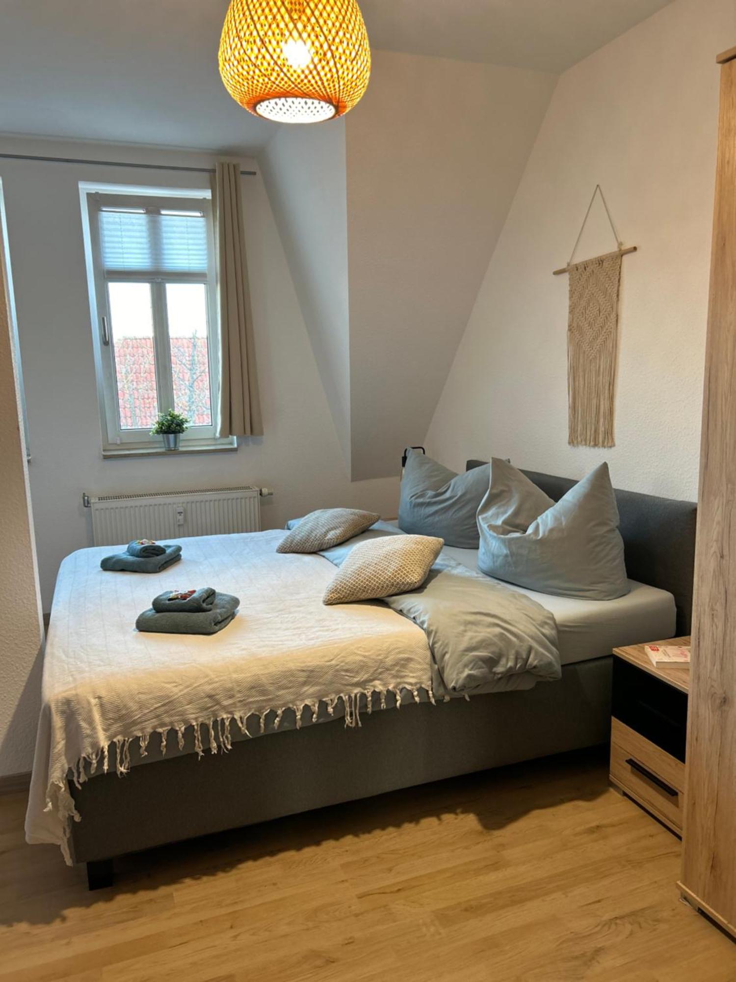 Gemuetliches Altstadtapartment Mit Balkon Und Smart Tv 埃尔福特 外观 照片